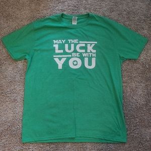 XL green st. Patty's day shirt